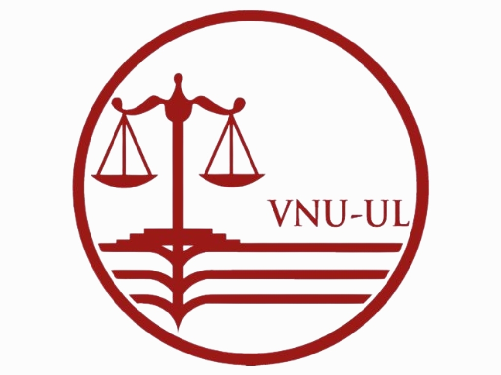 logo đại học luật h&agrave; nội