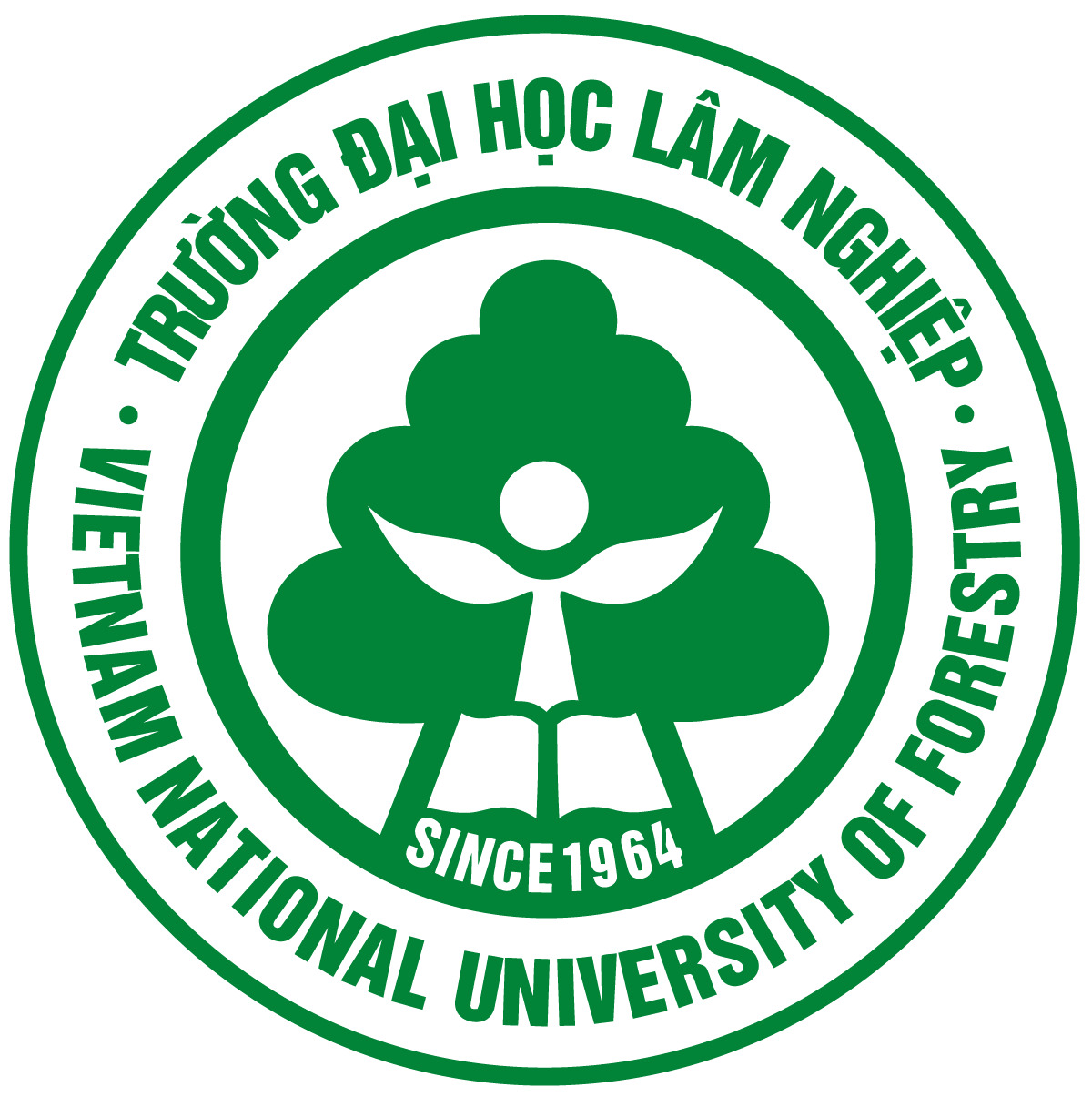 logo đại học lâm nghiệp