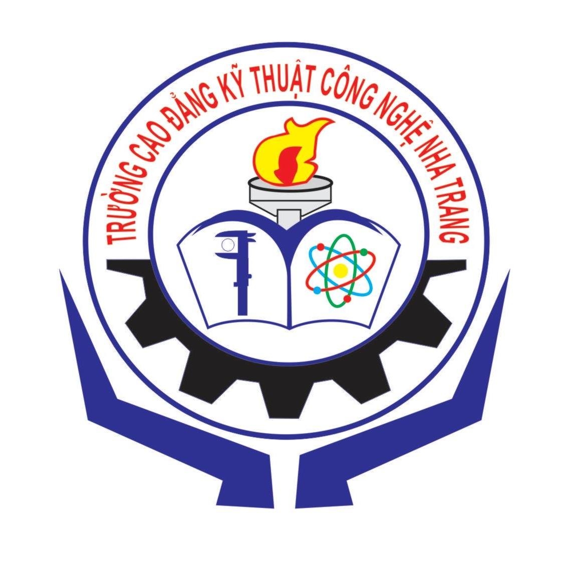 logo trường cao đẳng kỹ thuật công nghệ nha trang