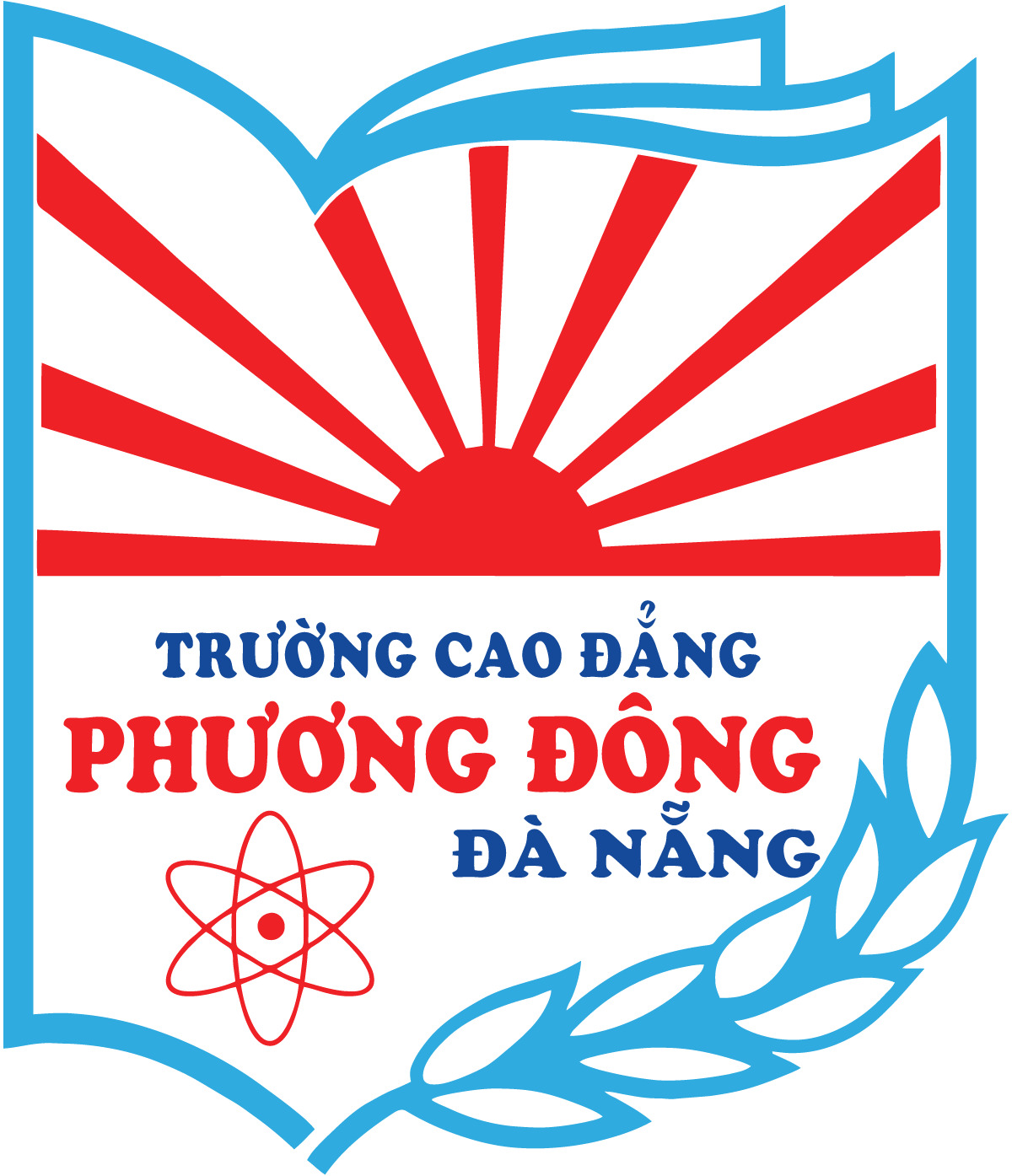 logo trường cao đẳng phương đông đà nẵng