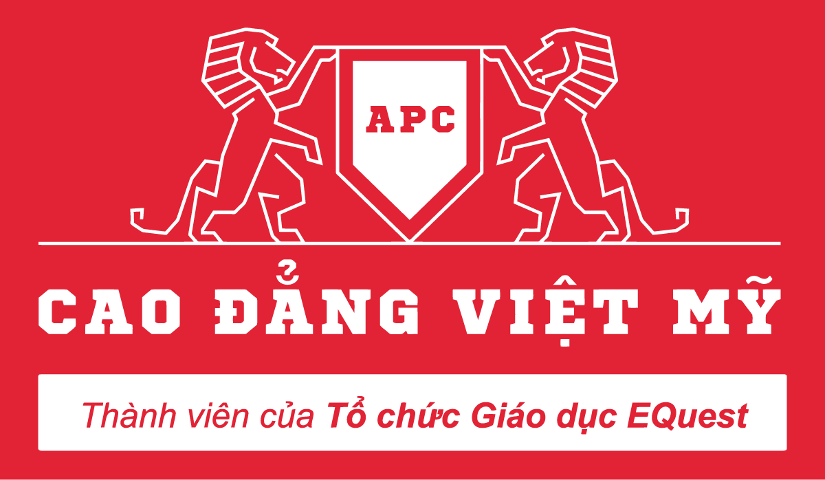 logo trường cao đẳng việt mỹ