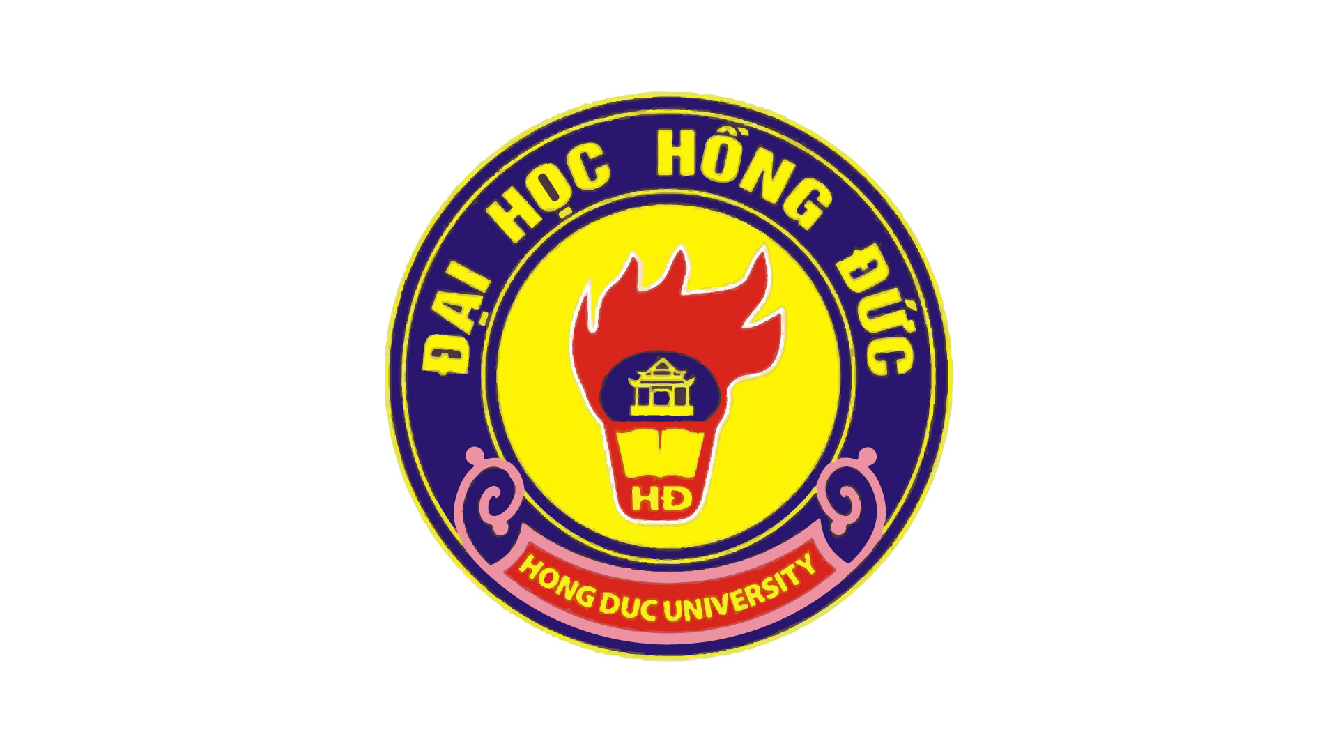 logo trường đại học hồng đức