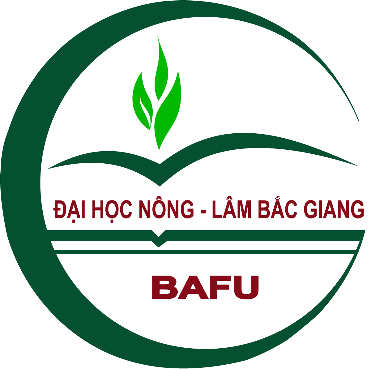 logo trường đại học nông lâm bắc giang